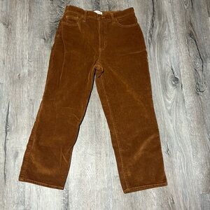 Brown corduroy pants 🍁